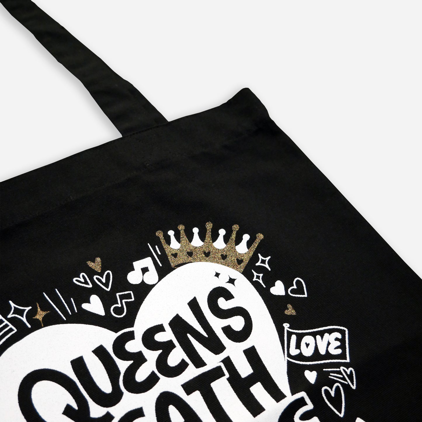 Queens Heath Pride Tote Bag - Black
