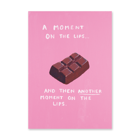 A Moment On The Lips Print