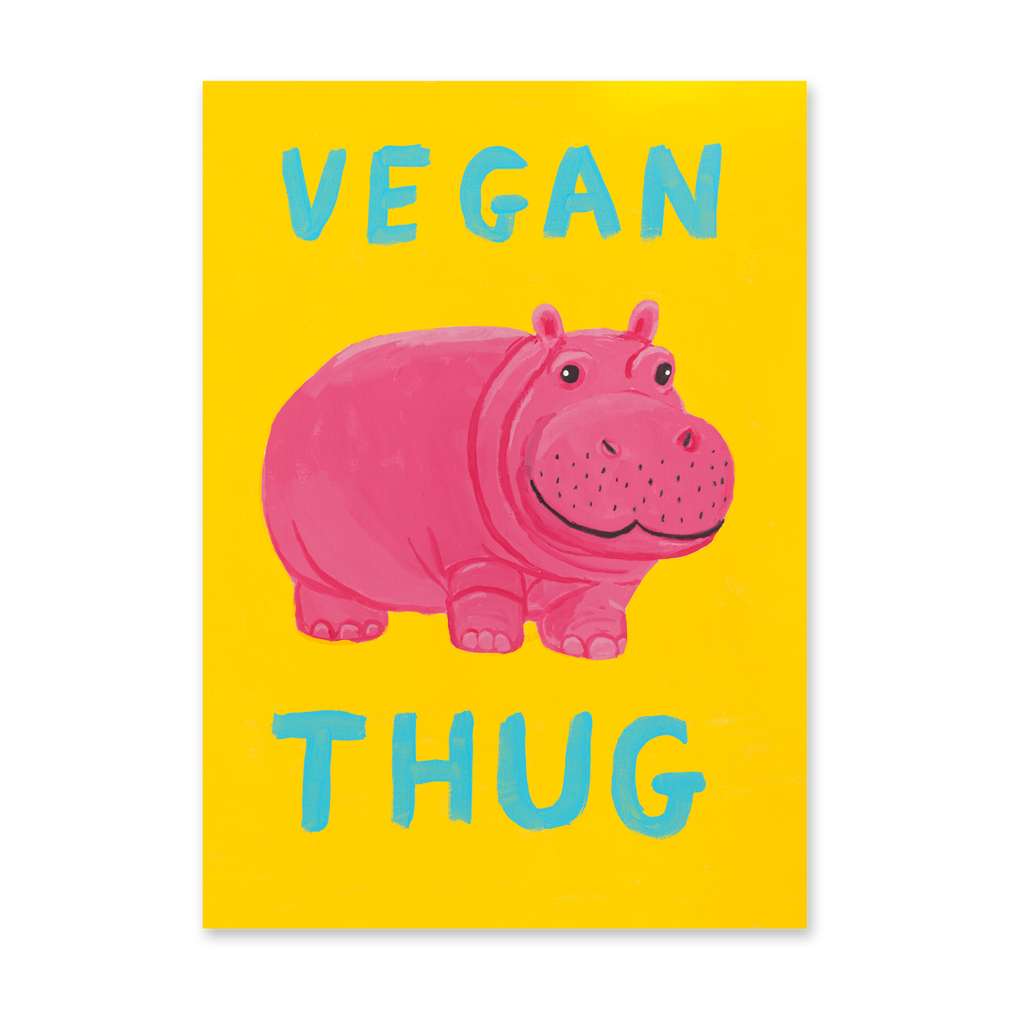 Vegan Thug Print
