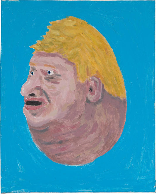 Boris Johnson On An Egg