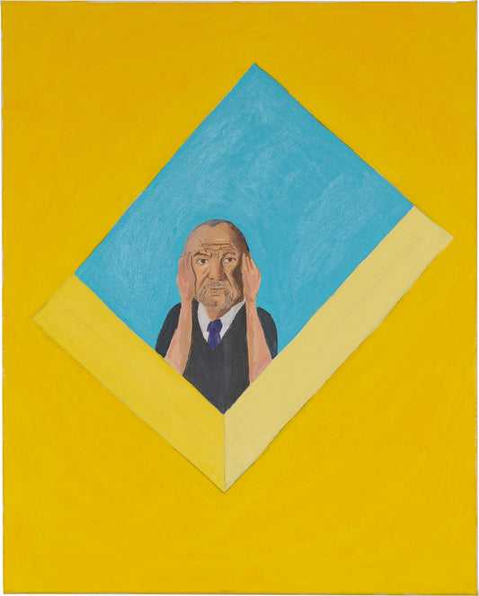 Alan Sugar Staring At You Through A Skylight.