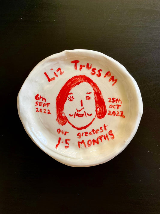 Liz Truss Commemorative Plate