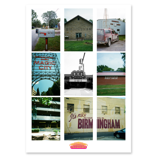 United States of Birmingham Print