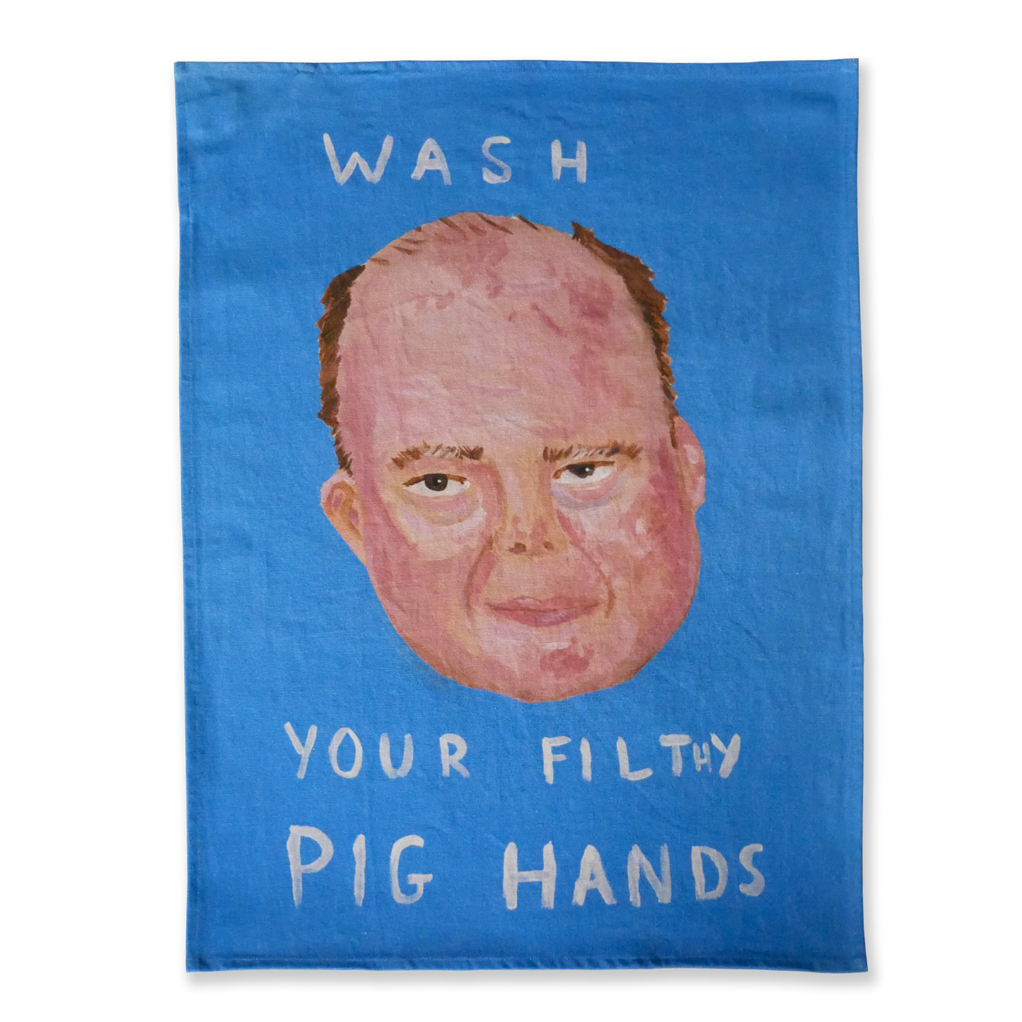 The Itty Bitty Chris Whitty Committee Tea Towel