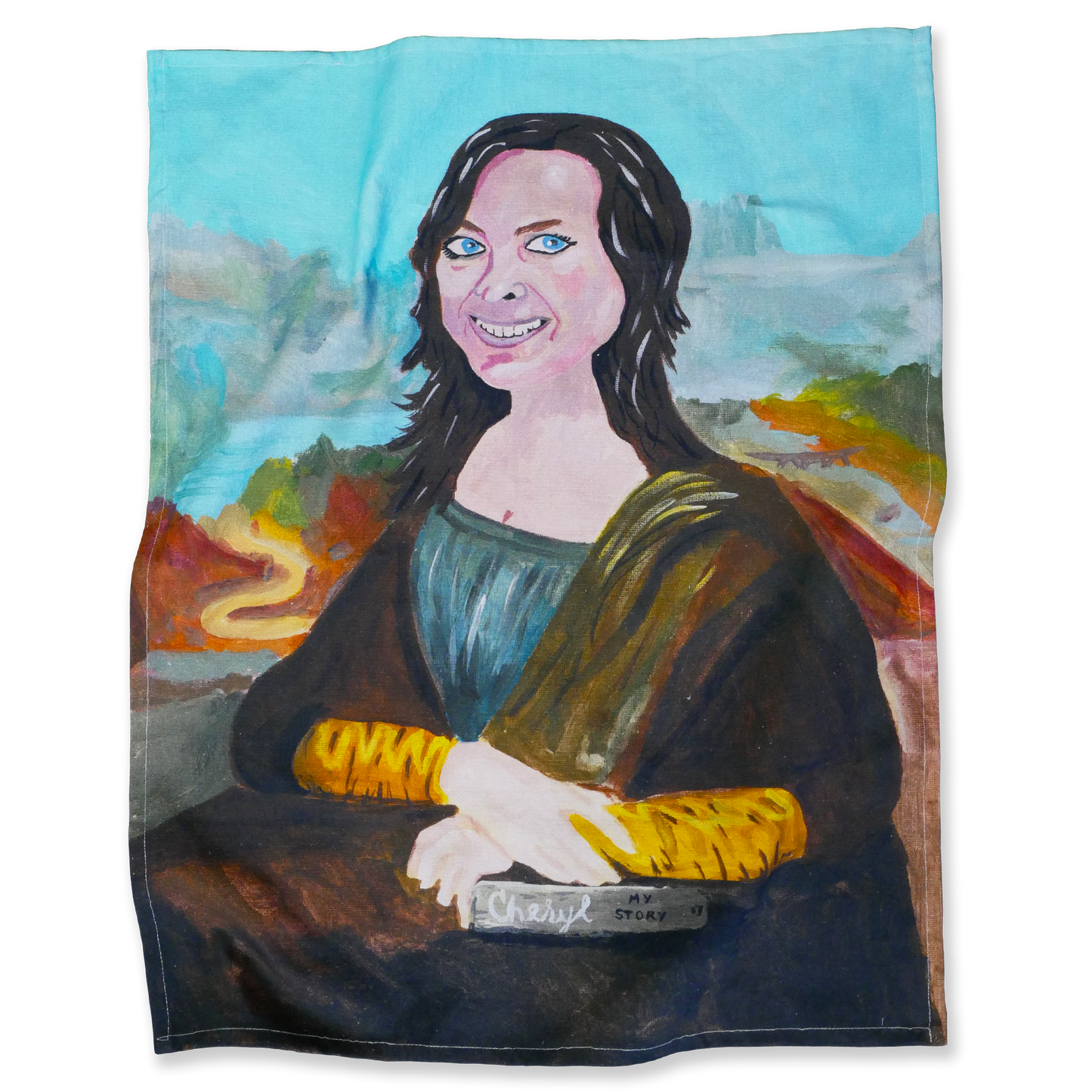 Mona Lisa Scott-Lee Tea Towel