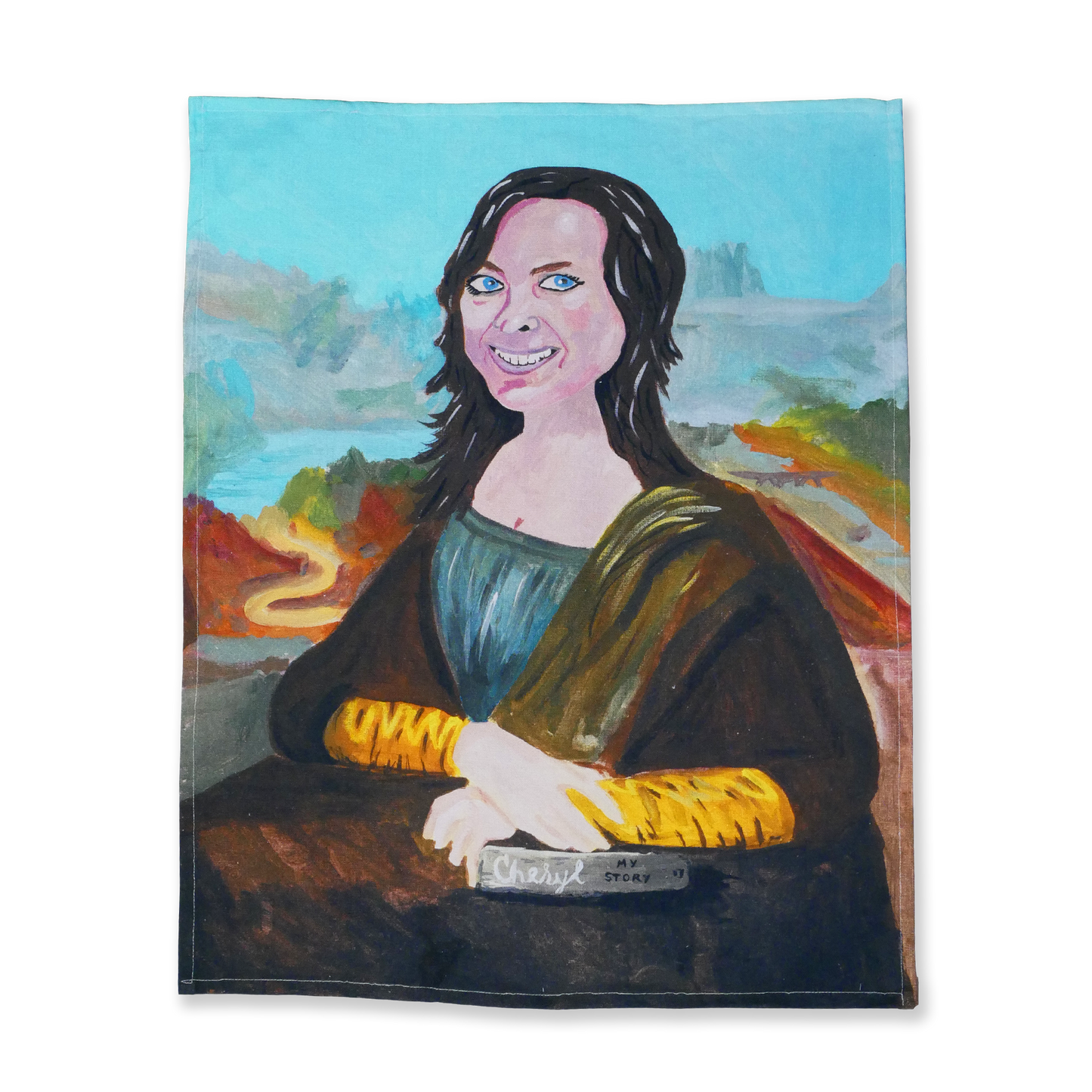 Mona Lisa Scott-Lee Tea Towel