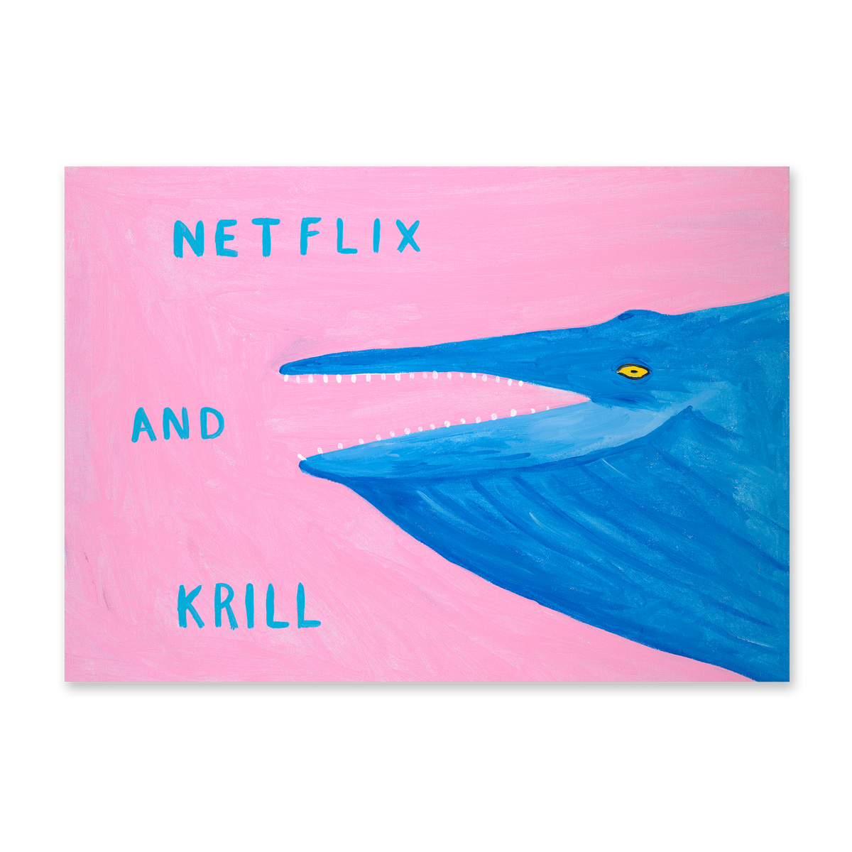 Netflix And Krill Print (A4)