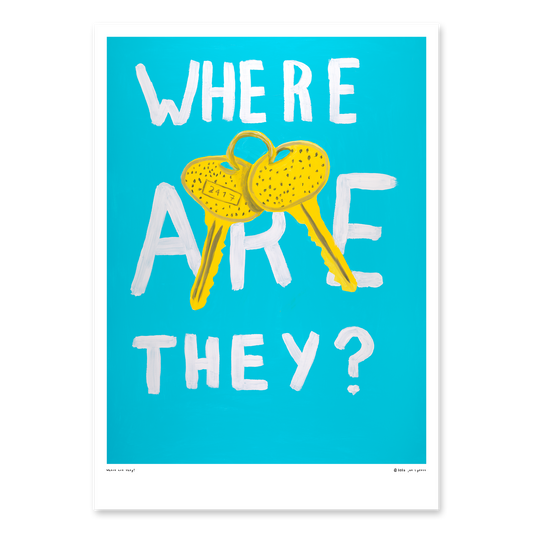 Where Are They? Print (A2)
