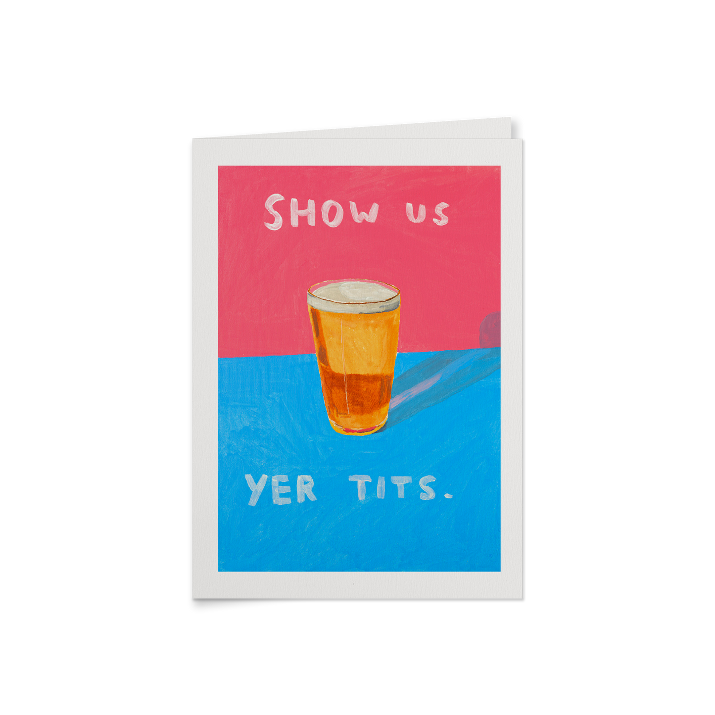 Show Us Yer Tits Card