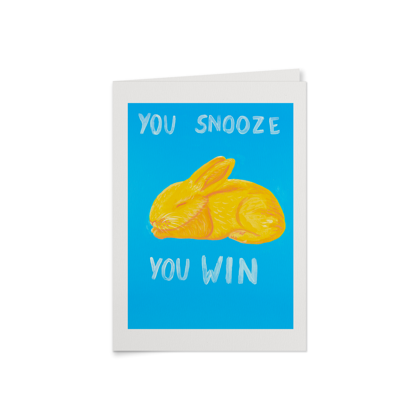 You Snooze You Win Card